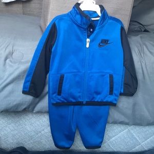 Baby Boy Nike Zip Jacket & Jogger Pants Set